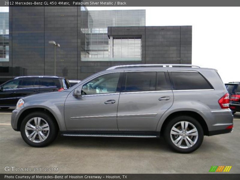 Paladium Silver Metallic / Black 2012 Mercedes-Benz GL 450 4Matic