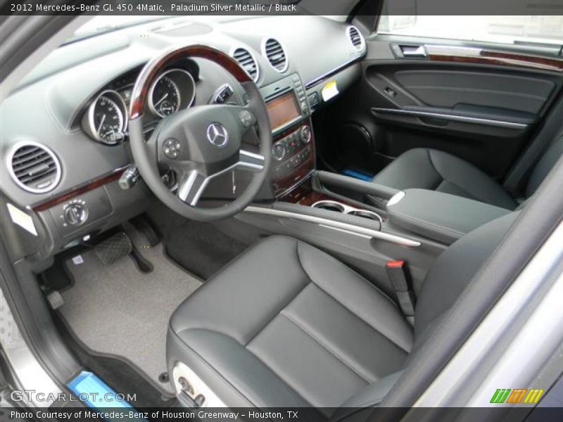 Paladium Silver Metallic / Black 2012 Mercedes-Benz GL 450 4Matic