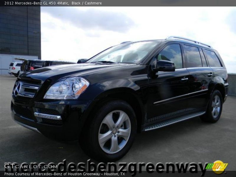 Black / Cashmere 2012 Mercedes-Benz GL 450 4Matic