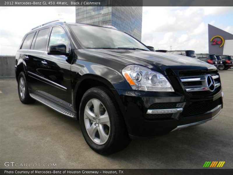 Black / Cashmere 2012 Mercedes-Benz GL 450 4Matic
