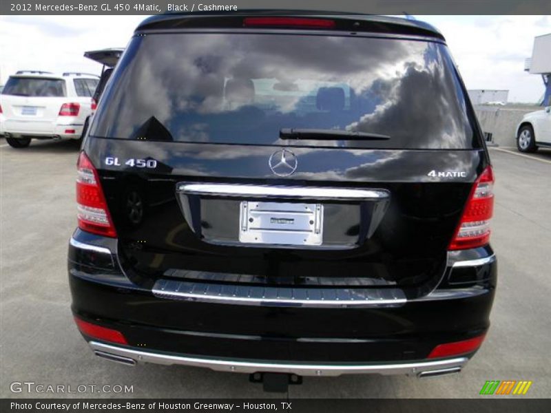 Black / Cashmere 2012 Mercedes-Benz GL 450 4Matic