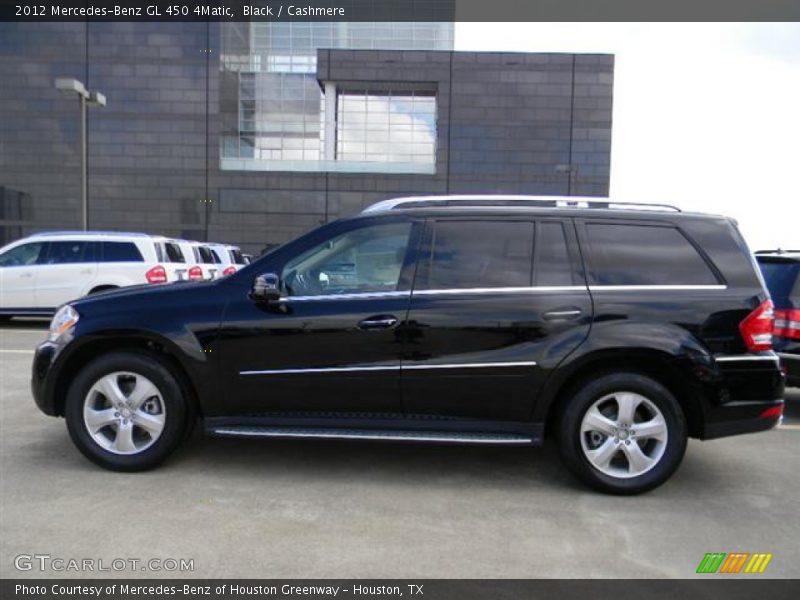Black / Cashmere 2012 Mercedes-Benz GL 450 4Matic