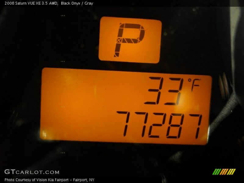 Black Onyx / Gray 2008 Saturn VUE XE 3.5 AWD