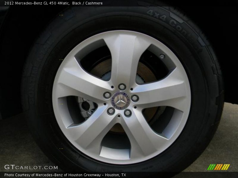 Black / Cashmere 2012 Mercedes-Benz GL 450 4Matic