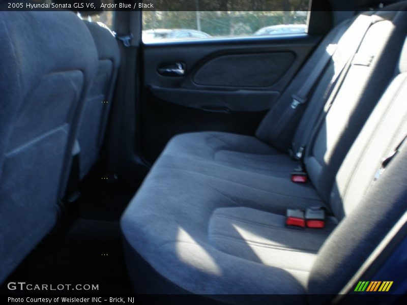 Ardor Blue / Black 2005 Hyundai Sonata GLS V6