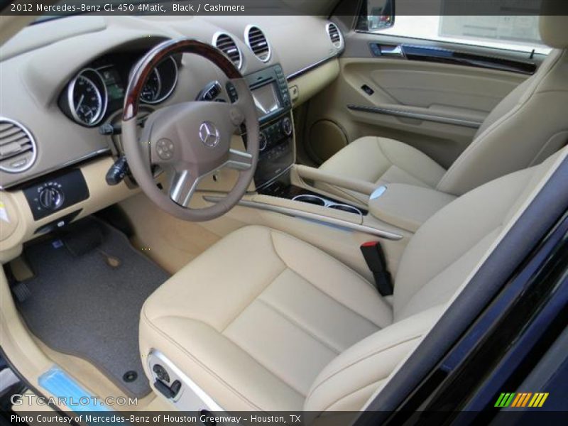 Black / Cashmere 2012 Mercedes-Benz GL 450 4Matic