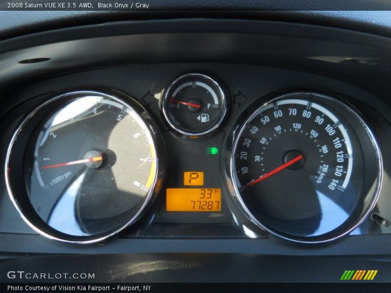 Black Onyx / Gray 2008 Saturn VUE XE 3.5 AWD