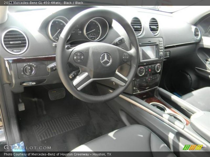 Black / Black 2012 Mercedes-Benz GL 450 4Matic
