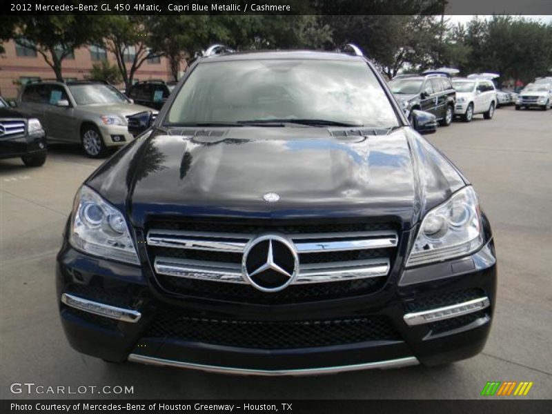 Capri Blue Metallic / Cashmere 2012 Mercedes-Benz GL 450 4Matic