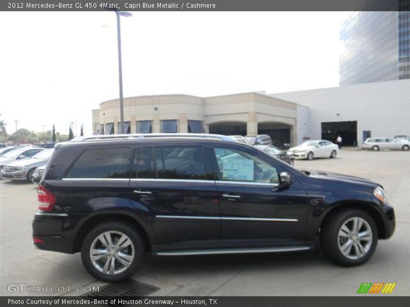 Capri Blue Metallic / Cashmere 2012 Mercedes-Benz GL 450 4Matic