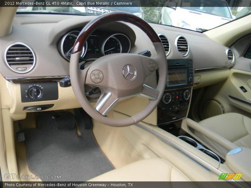 Capri Blue Metallic / Cashmere 2012 Mercedes-Benz GL 450 4Matic