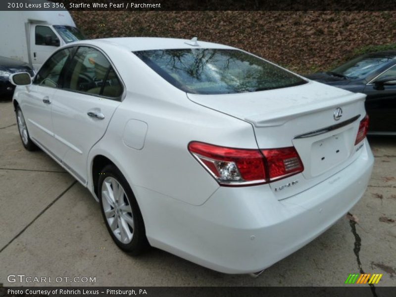 Starfire White Pearl / Parchment 2010 Lexus ES 350