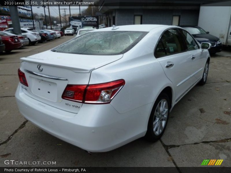 Starfire White Pearl / Parchment 2010 Lexus ES 350