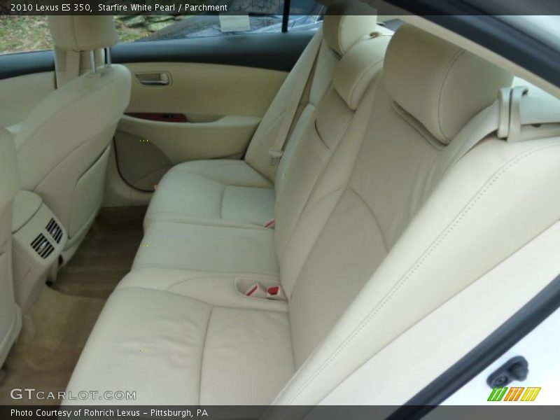 Starfire White Pearl / Parchment 2010 Lexus ES 350