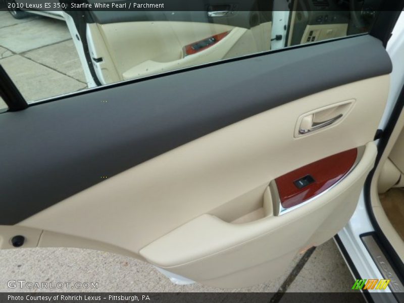 Starfire White Pearl / Parchment 2010 Lexus ES 350