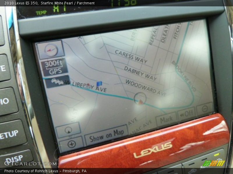 Starfire White Pearl / Parchment 2010 Lexus ES 350