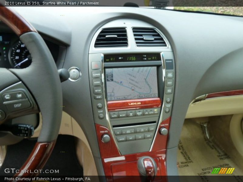Starfire White Pearl / Parchment 2010 Lexus ES 350