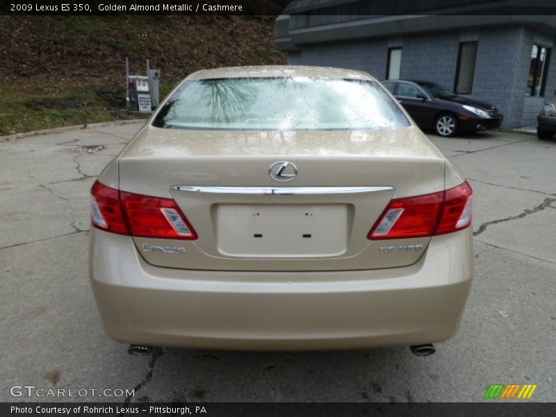 Golden Almond Metallic / Cashmere 2009 Lexus ES 350