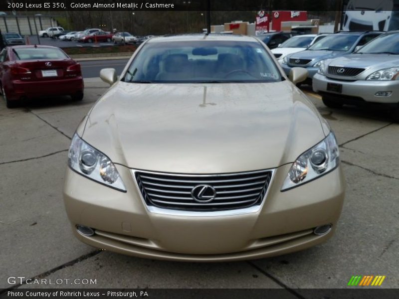 Golden Almond Metallic / Cashmere 2009 Lexus ES 350