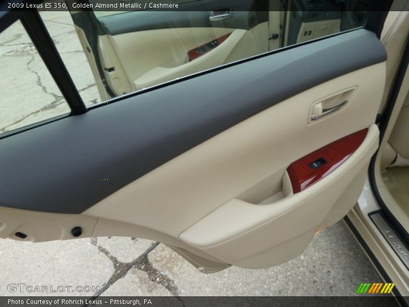 Golden Almond Metallic / Cashmere 2009 Lexus ES 350
