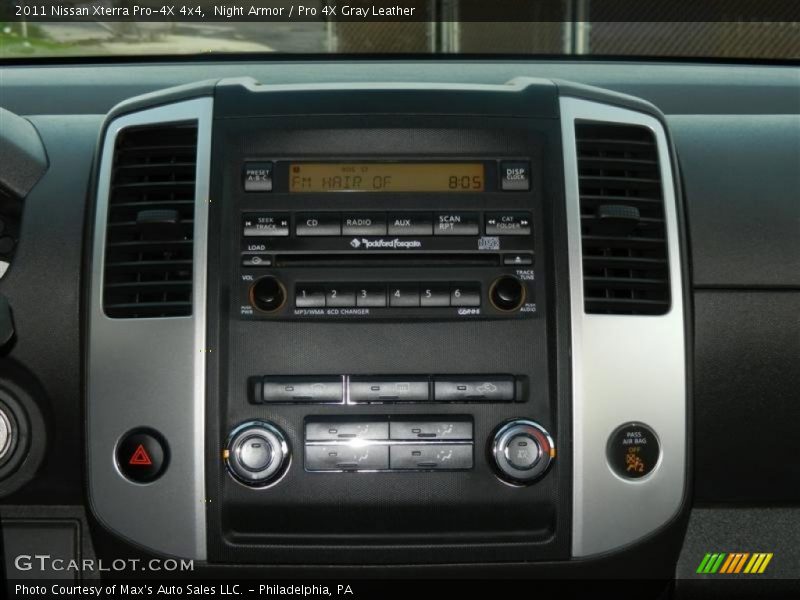Night Armor / Pro 4X Gray Leather 2011 Nissan Xterra Pro-4X 4x4