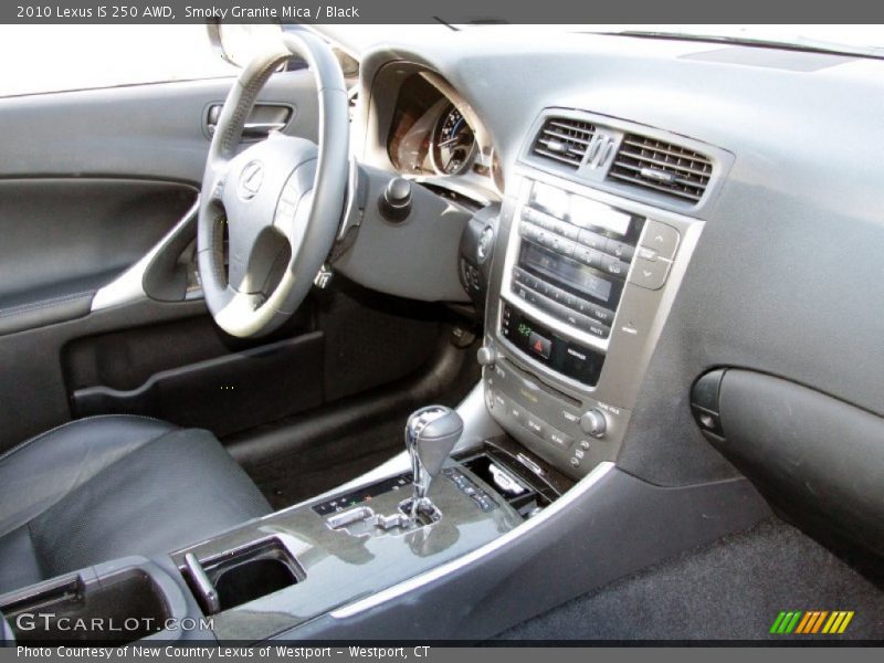 Smoky Granite Mica / Black 2010 Lexus IS 250 AWD