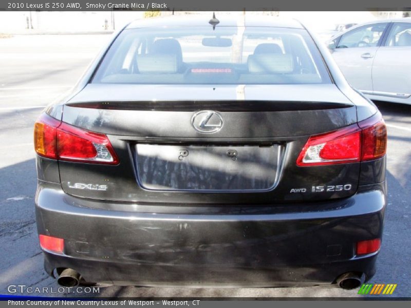 Smoky Granite Mica / Black 2010 Lexus IS 250 AWD
