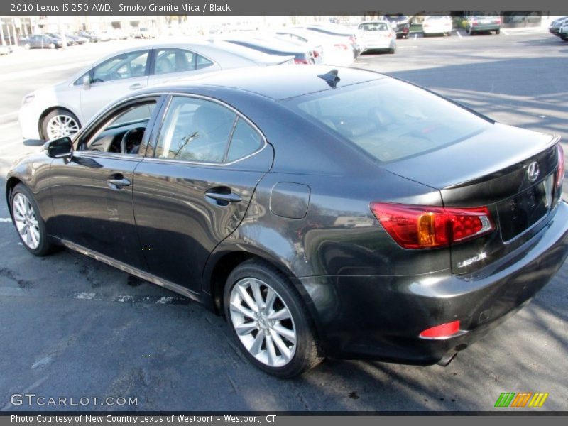 Smoky Granite Mica / Black 2010 Lexus IS 250 AWD