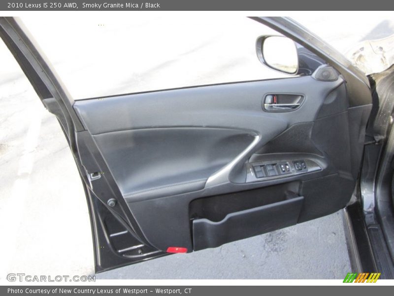 Smoky Granite Mica / Black 2010 Lexus IS 250 AWD