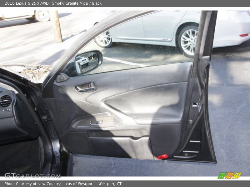 Smoky Granite Mica / Black 2010 Lexus IS 250 AWD