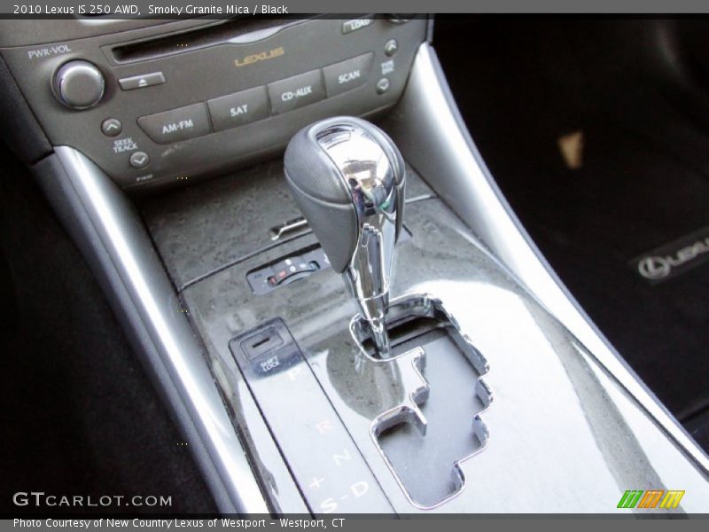 Smoky Granite Mica / Black 2010 Lexus IS 250 AWD