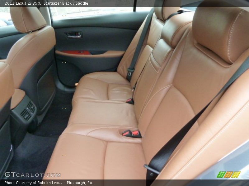  2012 ES 350 Saddle Interior