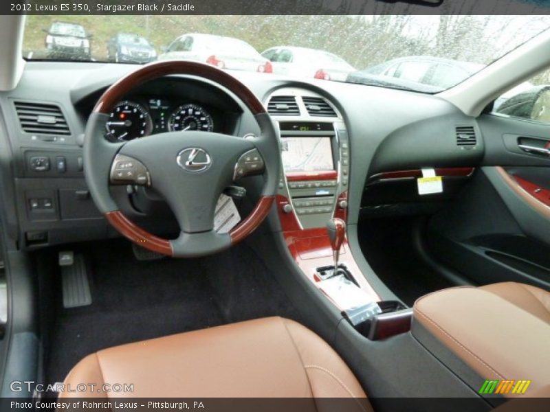 Dashboard of 2012 ES 350