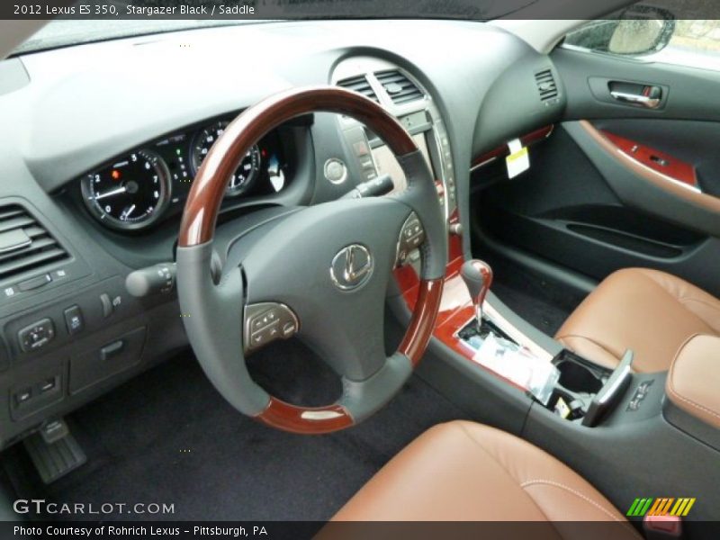 Dashboard of 2012 ES 350