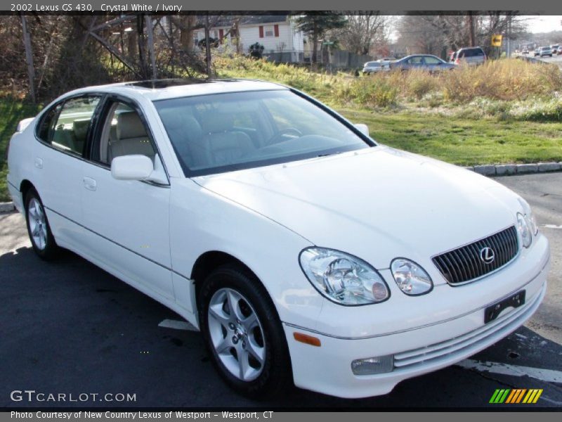 Crystal White / Ivory 2002 Lexus GS 430