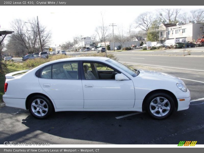 Crystal White / Ivory 2002 Lexus GS 430