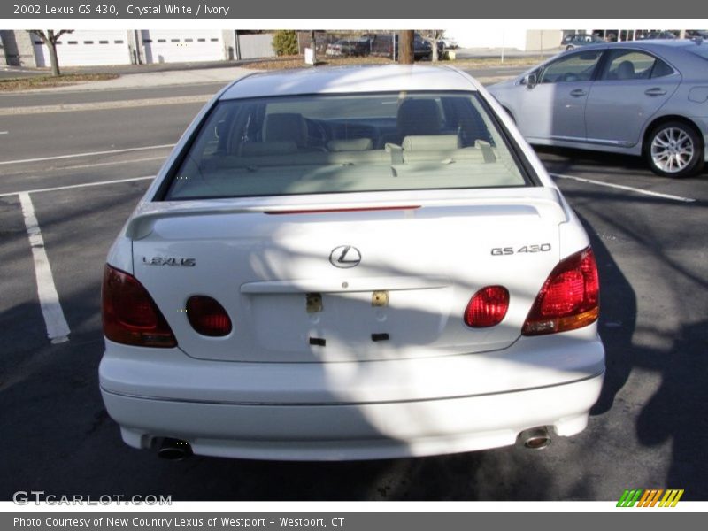 Crystal White / Ivory 2002 Lexus GS 430