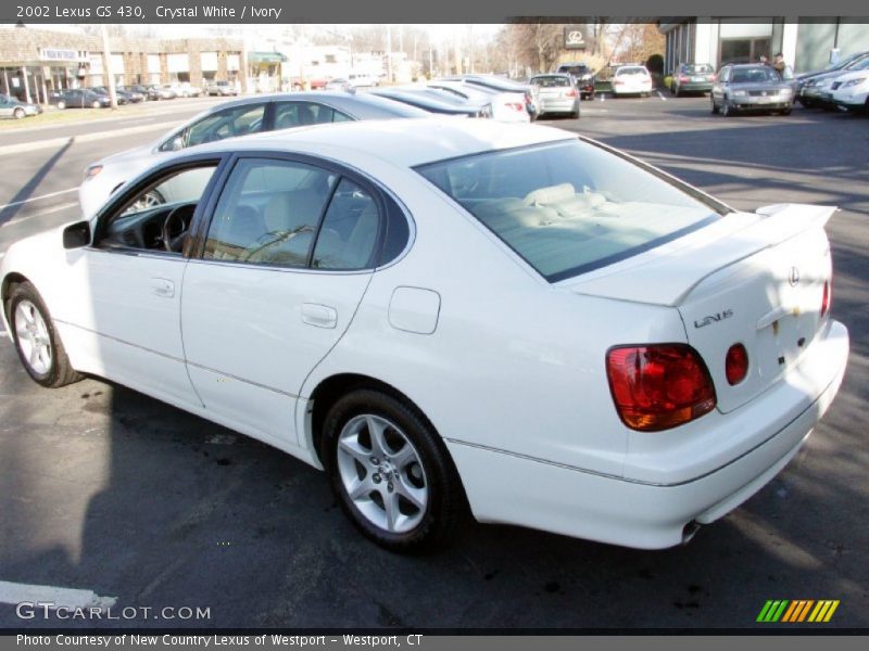 Crystal White / Ivory 2002 Lexus GS 430