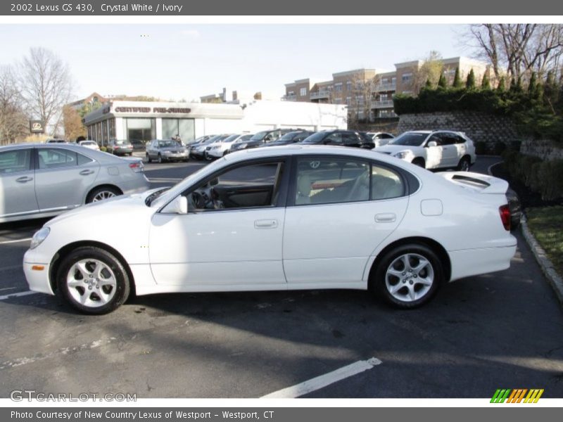 Crystal White / Ivory 2002 Lexus GS 430