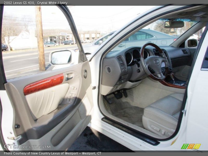 Crystal White / Ivory 2002 Lexus GS 430