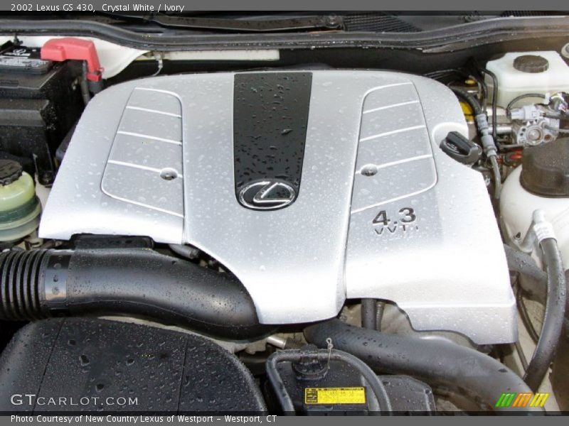 Crystal White / Ivory 2002 Lexus GS 430