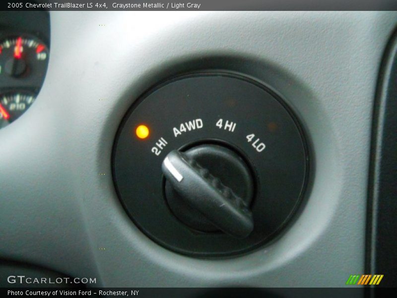 Graystone Metallic / Light Gray 2005 Chevrolet TrailBlazer LS 4x4