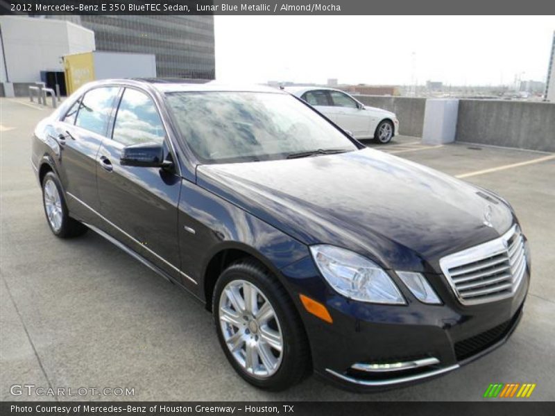 Lunar Blue Metallic / Almond/Mocha 2012 Mercedes-Benz E 350 BlueTEC Sedan