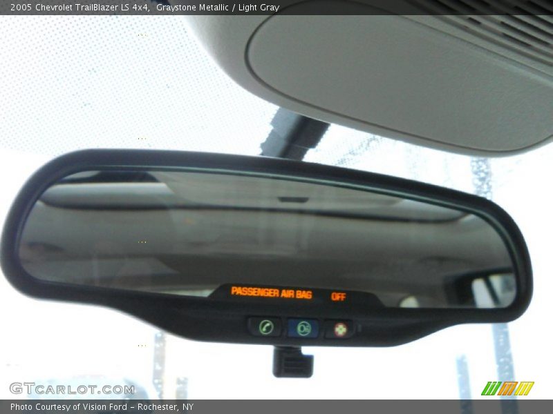 Graystone Metallic / Light Gray 2005 Chevrolet TrailBlazer LS 4x4