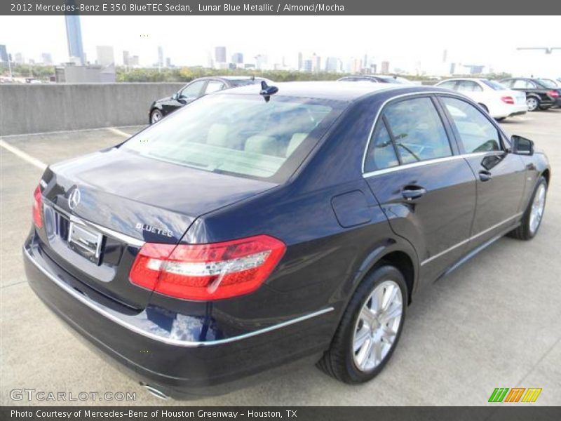 Lunar Blue Metallic / Almond/Mocha 2012 Mercedes-Benz E 350 BlueTEC Sedan