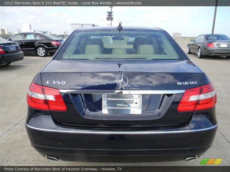 Lunar Blue Metallic / Almond/Mocha 2012 Mercedes-Benz E 350 BlueTEC Sedan