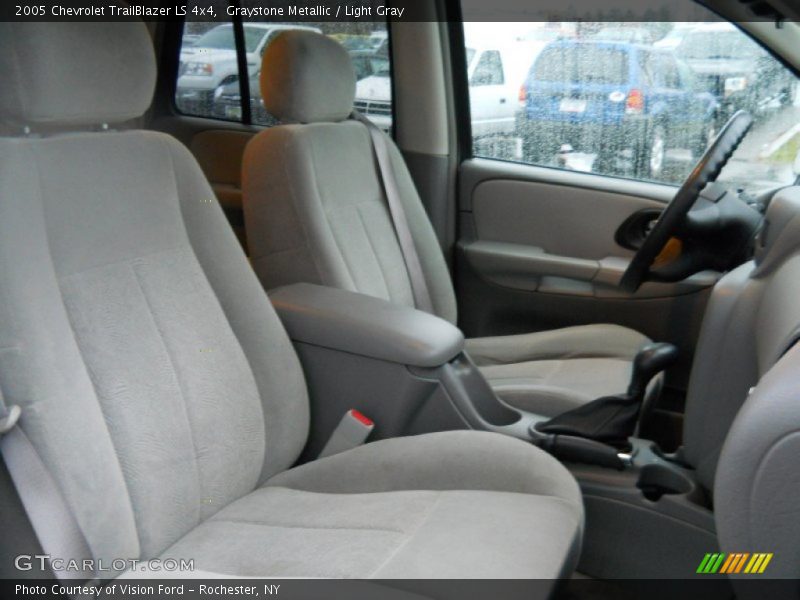 Graystone Metallic / Light Gray 2005 Chevrolet TrailBlazer LS 4x4