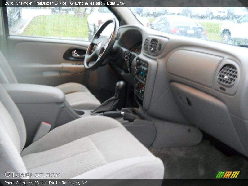 Graystone Metallic / Light Gray 2005 Chevrolet TrailBlazer LS 4x4