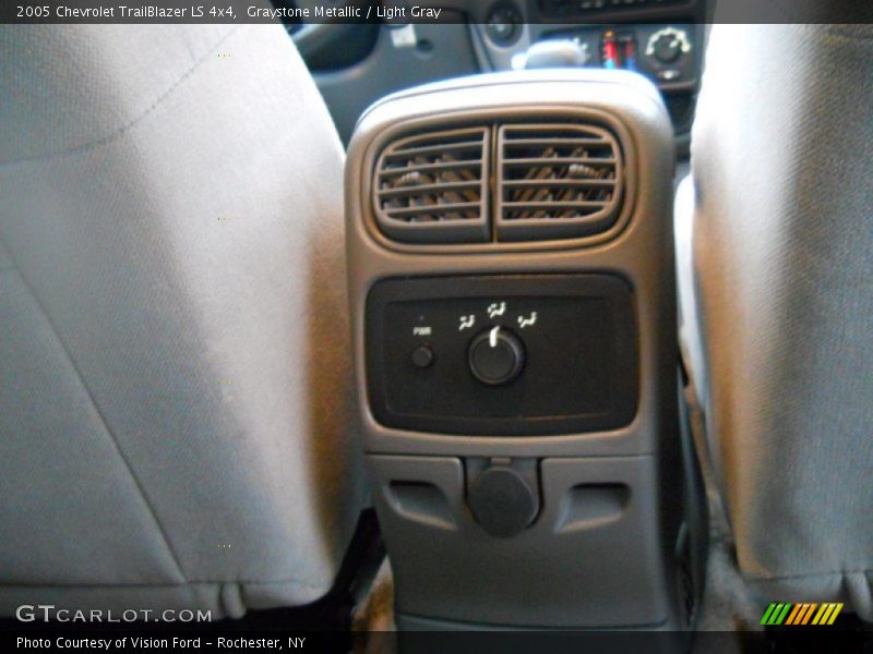 Graystone Metallic / Light Gray 2005 Chevrolet TrailBlazer LS 4x4