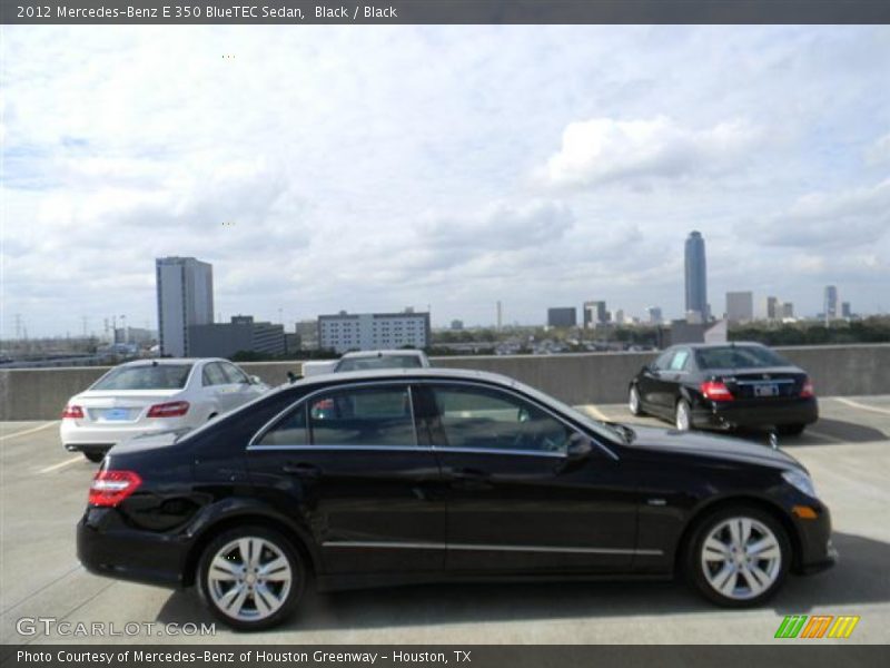 Black / Black 2012 Mercedes-Benz E 350 BlueTEC Sedan